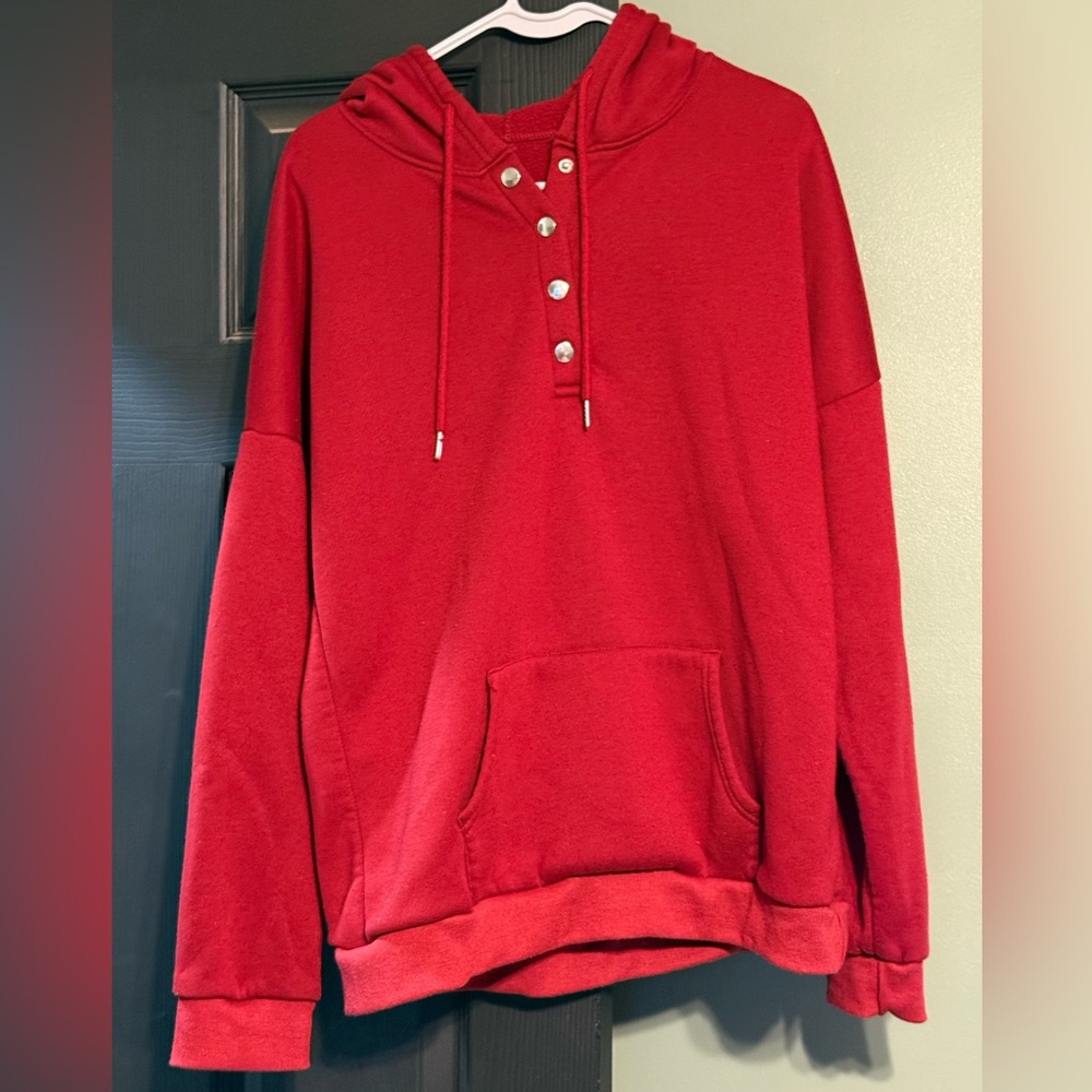 Cozy Red Women's Sweater